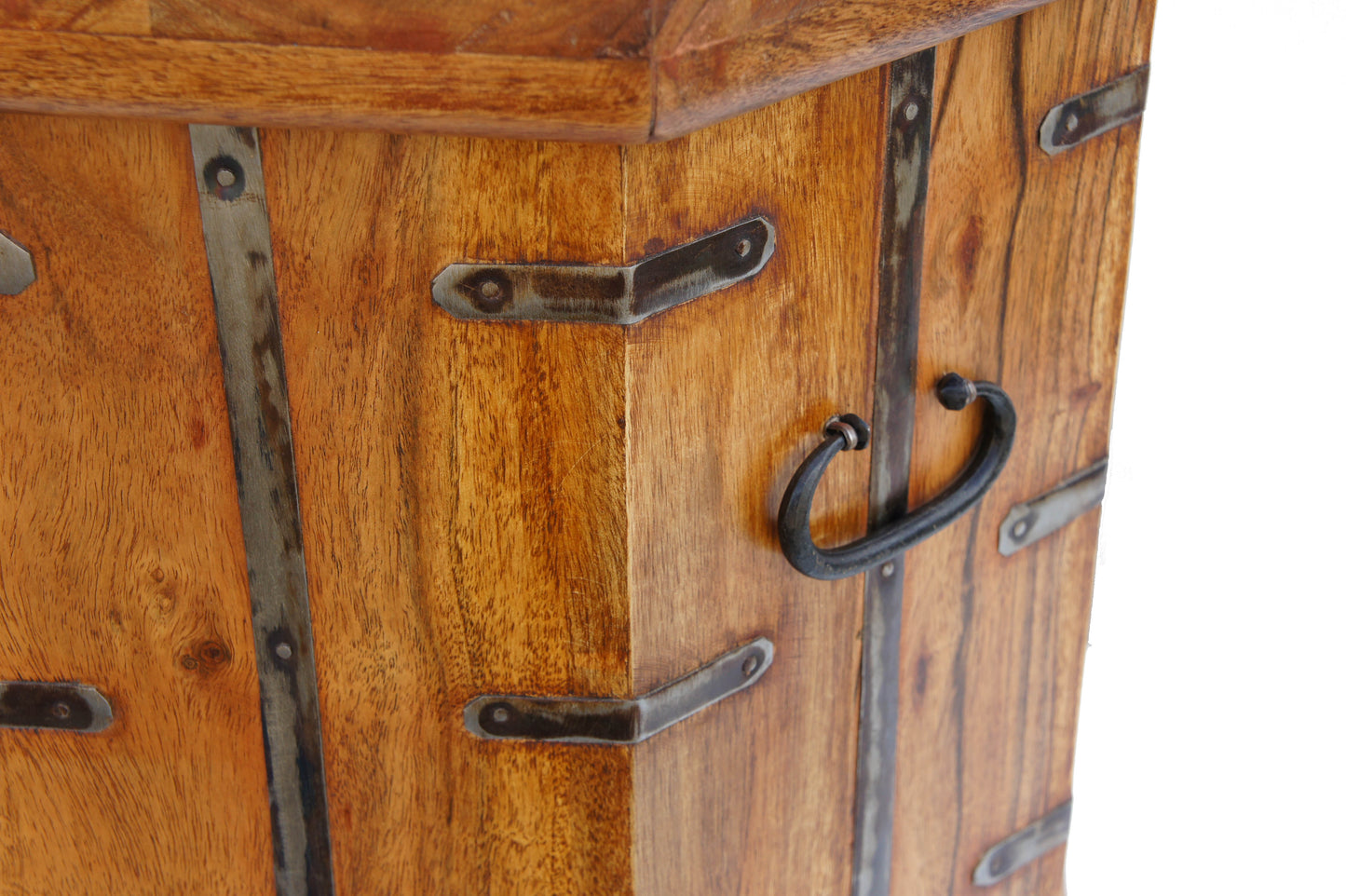 Acacia Octagonal  Chest Table