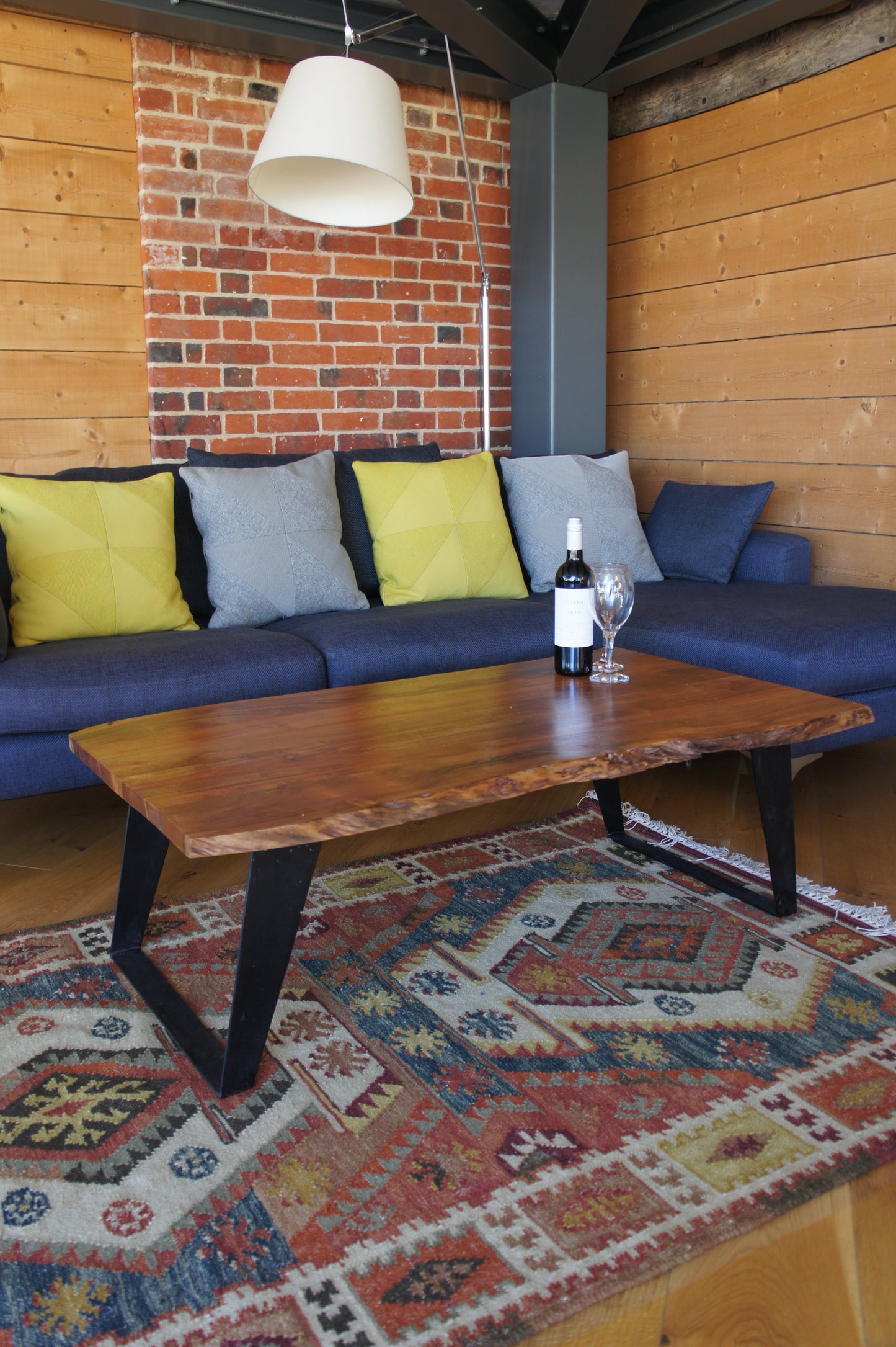 Live Edge Hardwood Acacia Coffee Table