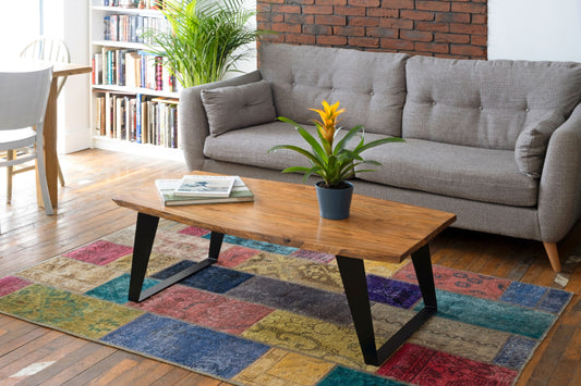 Live Edge Hardwood Acacia Coffee Table